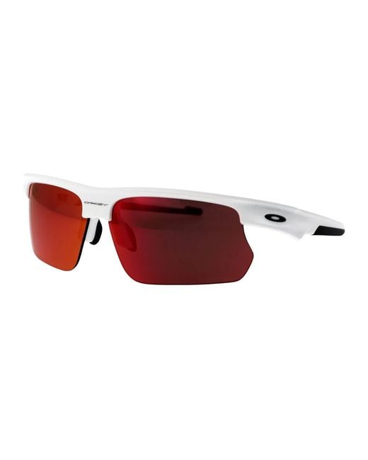 Oakley Red Matte Acetate Sunglasses