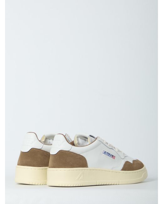 Autry White Medalist Low for men