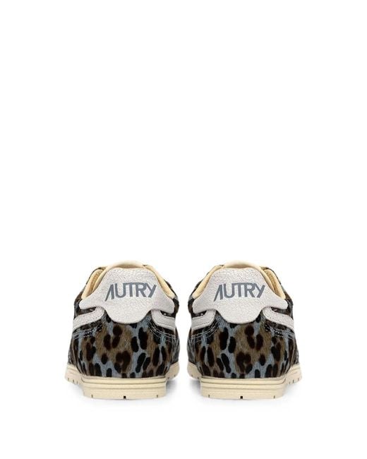 Autry Black Windspin Low Sneakers