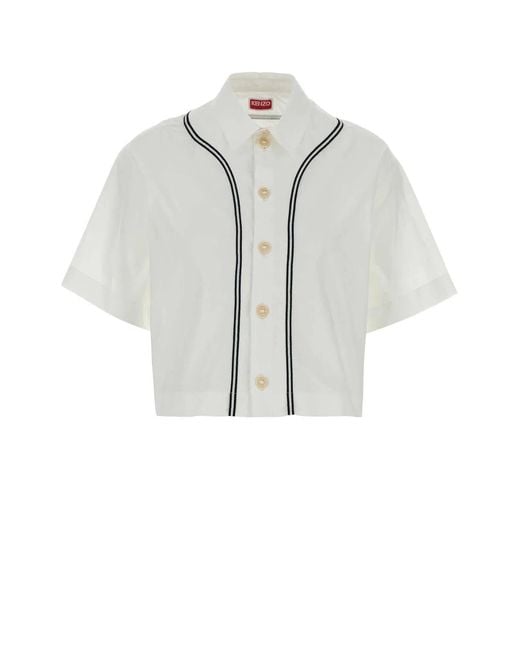 KENZO Gray Boke 2.0 Short Sleeve Shirt