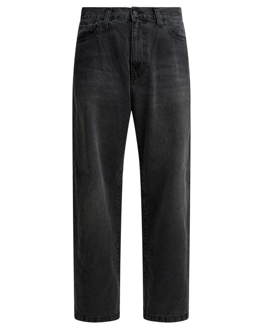 Carhartt Gray Cotton Jeans for men