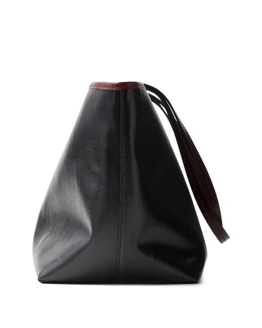 Versace Black Vivan Small Tote
