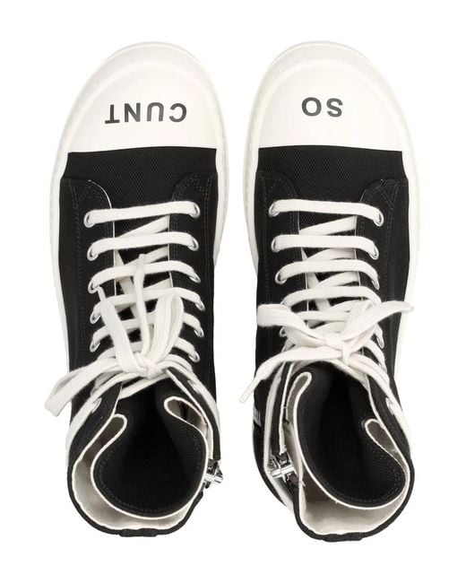Rick Owens Black Snealk So Cunt