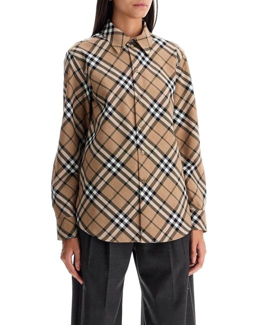 Burberry Multicolor Embroidered Polyester Blend Shirt