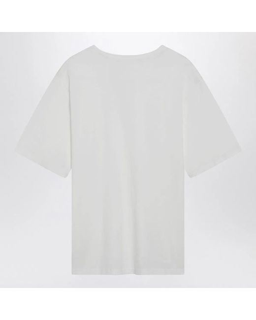 Frankie Shop White Harper Boxy T-Shirt
