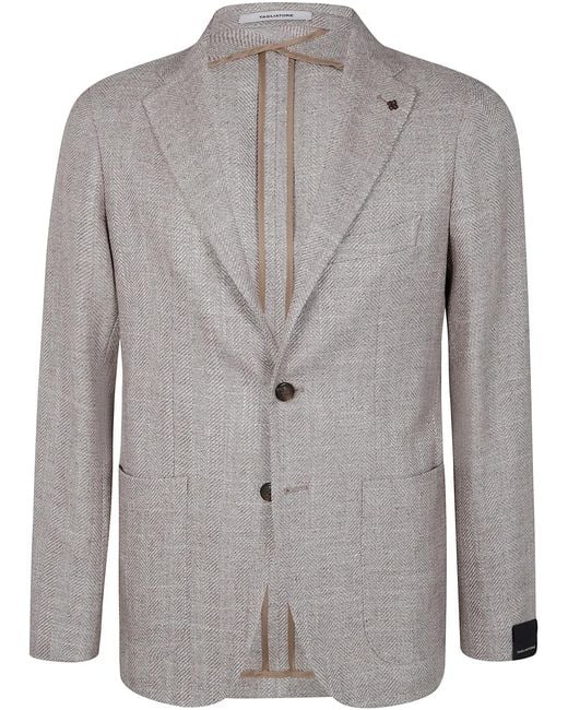 Tagliatore Gray Jacket for men