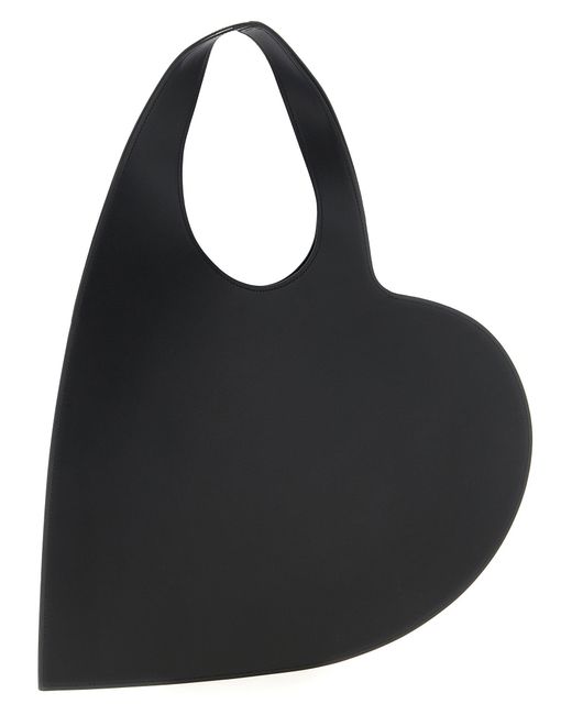 Coperni Women's Black 'Heart' Shoulder Bag