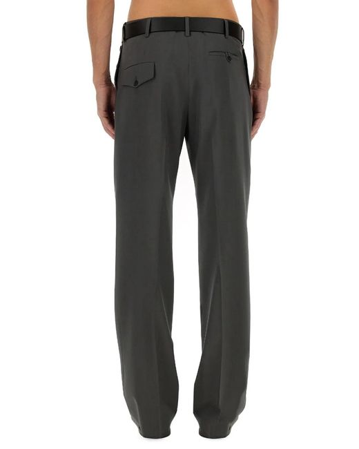 Moschino Couture Black Wool Pants for men