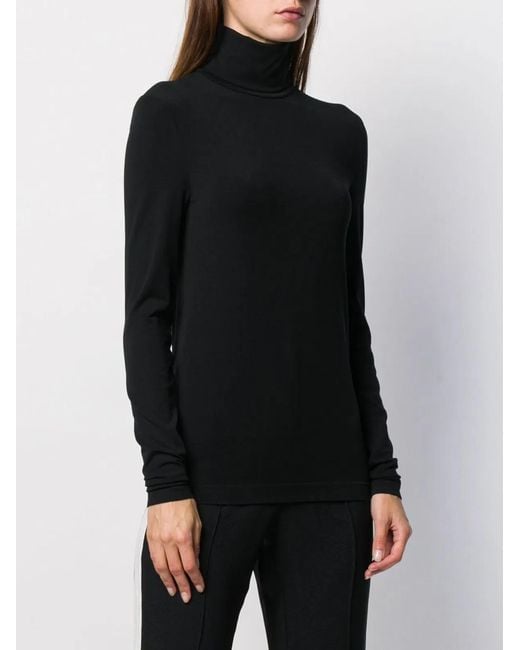 Wolford Black Aurora Top