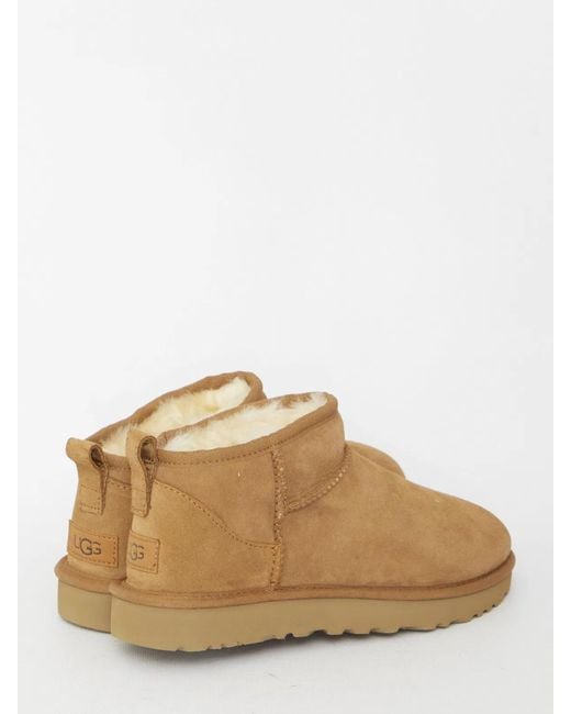 Ugg Brown Classic Ultra Mini