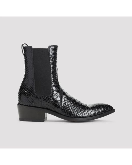 Tom Ford Black Booties