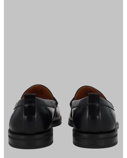 HUGO Black Mocassino for men