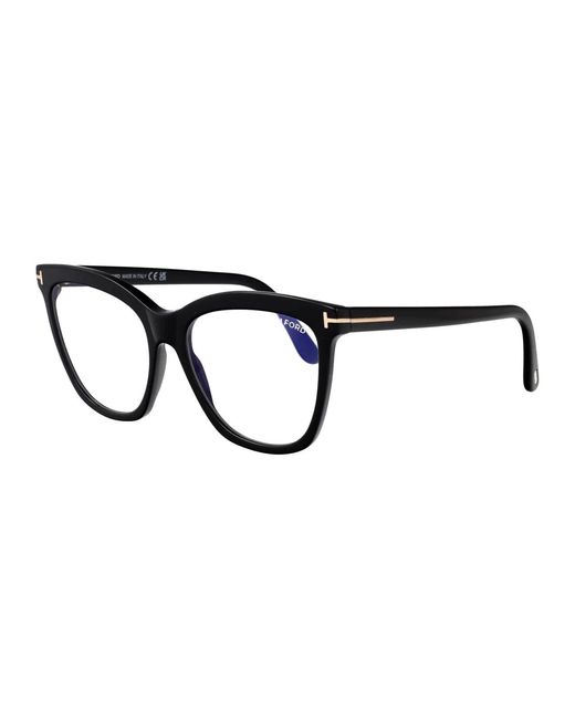 Tom Ford Black Acetate Optical Glasses