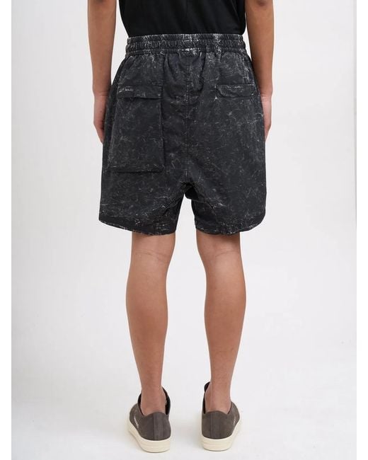 Thom Krom Black Bermuda Cavallo Basso for men