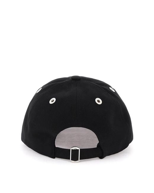 AMI Black Adc Embroidery Hat for men