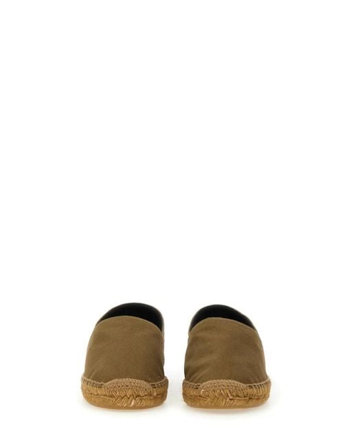 Saint Laurent Green Espadrille