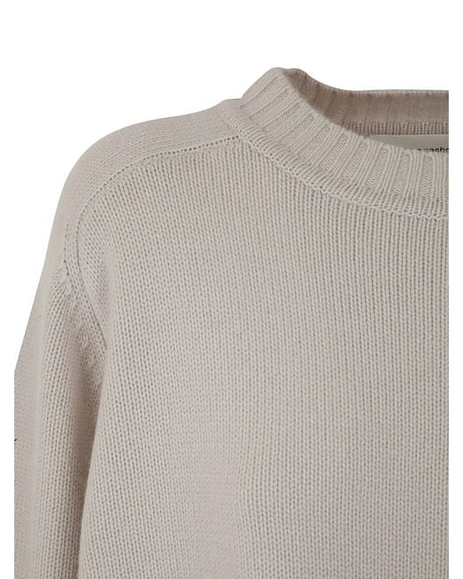 Extreme Cashmere Gray N236 Mama Roundneck Oversized Pullover