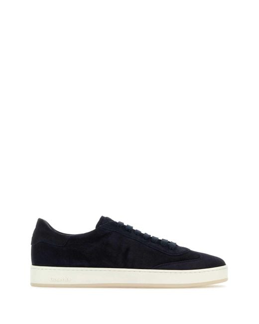 Church's Blue Suede Largs 2 Sneakers for men