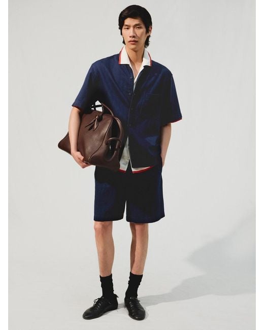 Jacquemus Blue La Chemise Pyjama Denim for men