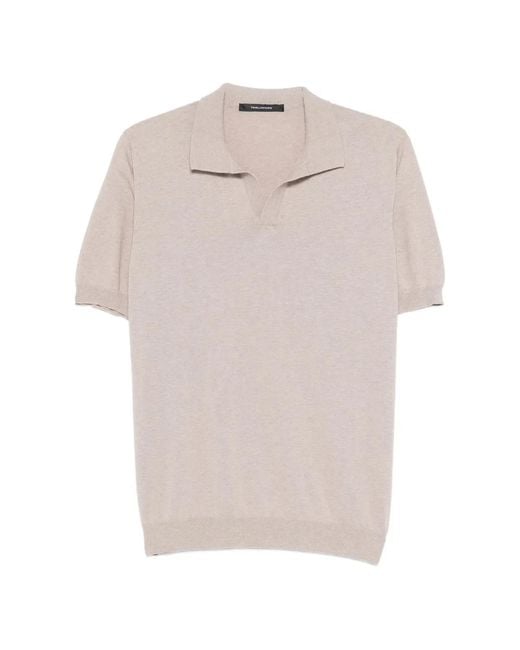 Tagliatore White Keith Polo Shirt for men