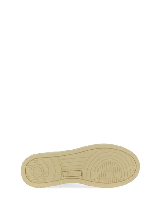 Autry White Leather Medalist Sneakers
