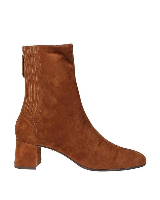 Aquazzura Brown Saint Honoré Bootie 50