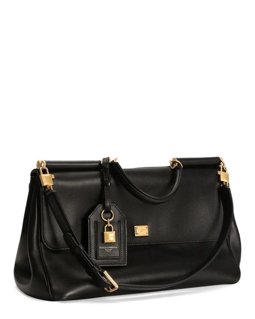Dolce & Gabbana Black Dolce & Gabbana "My Sicily" Handbag