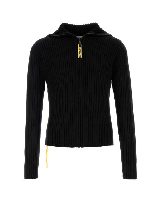 Fendi Black Cardigan Maxi Coste for men