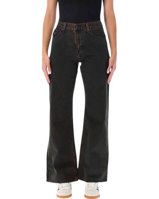 Levi's Black Loose Bootcut Jeans