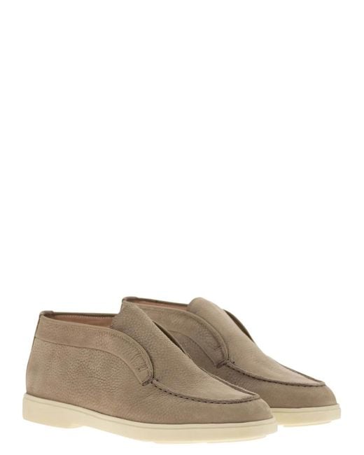 Santoni Brown Desert Boot