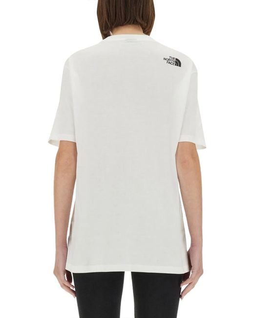The North Face White "Simple Dome" Oversized T-Shirt