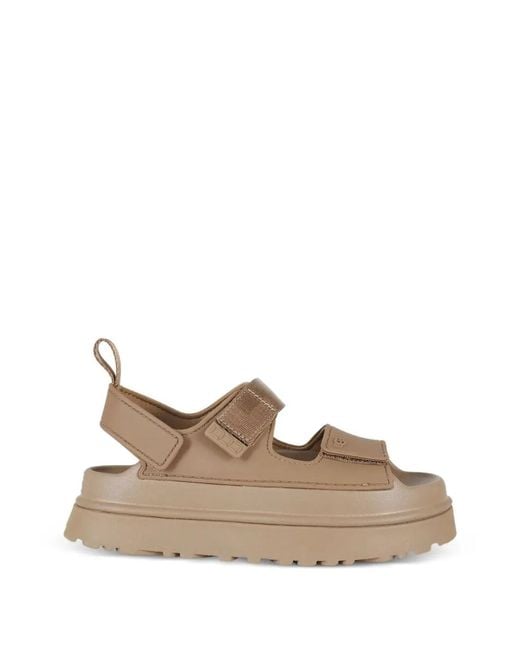 Ugg Brown "Goldenglow" Sandals