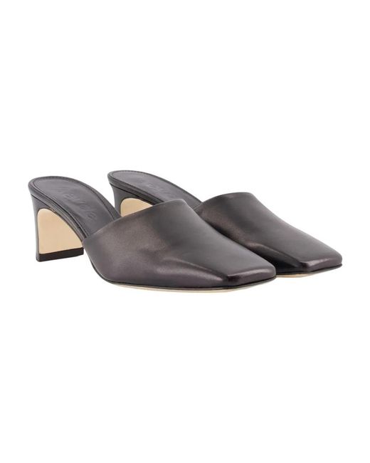 Aeyde Blue Blithe Mules
