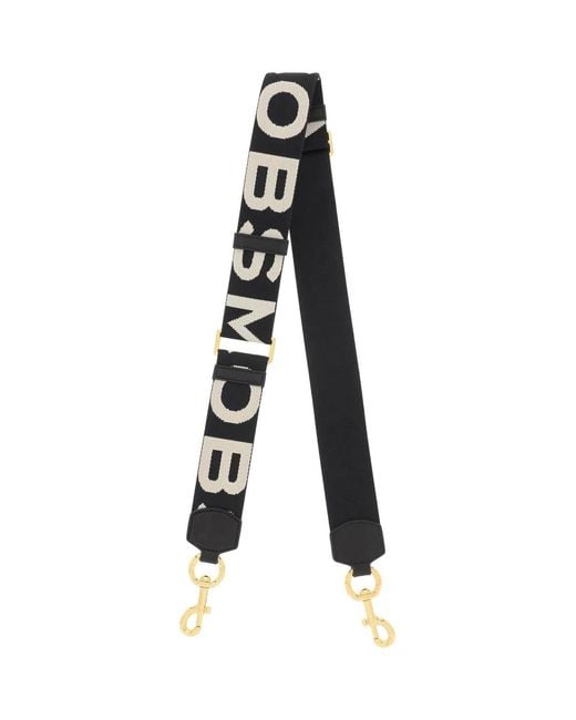 Marc Jacobs Black The Logo Shoulder Strap