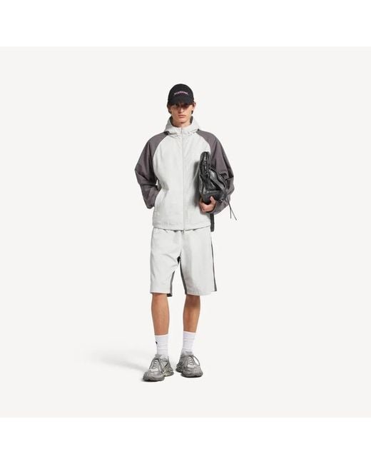 Balenciaga Purple Technic Tracksuit Jacket for men