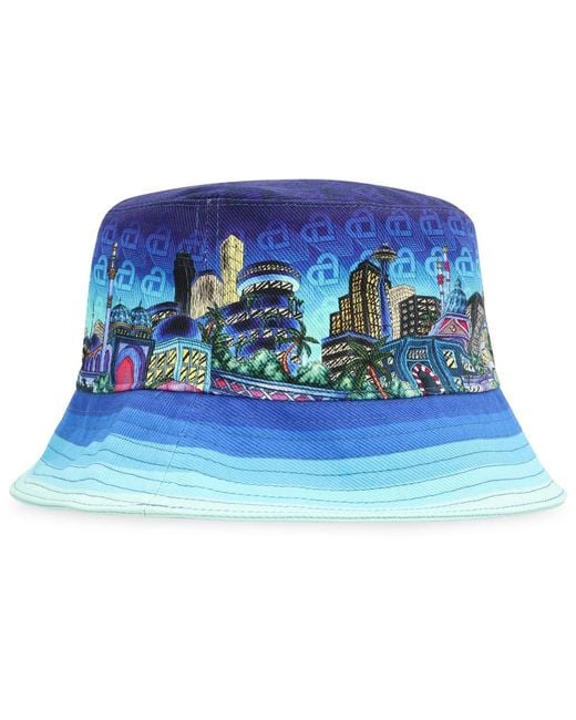 Casablanca Blue Bucket Hat