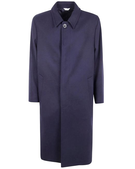 Boglioli Blue Cappotto for men