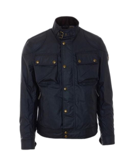 Belstaff Blue Racemaster Jacket for men