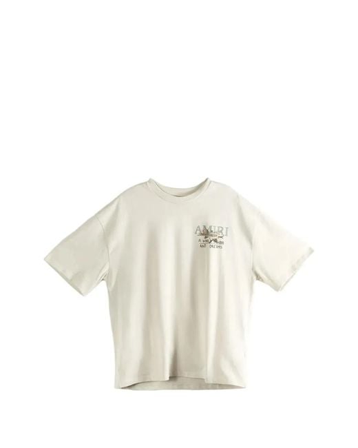 Amiri White Hope And Dreams T-Shirts for men