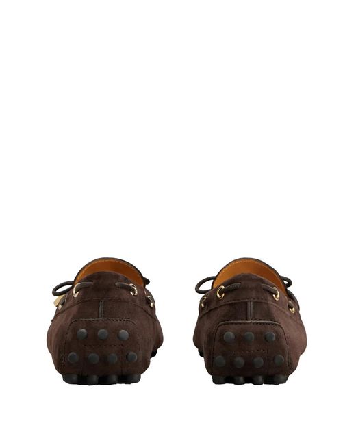 Tod's Brown Gommino Loafers