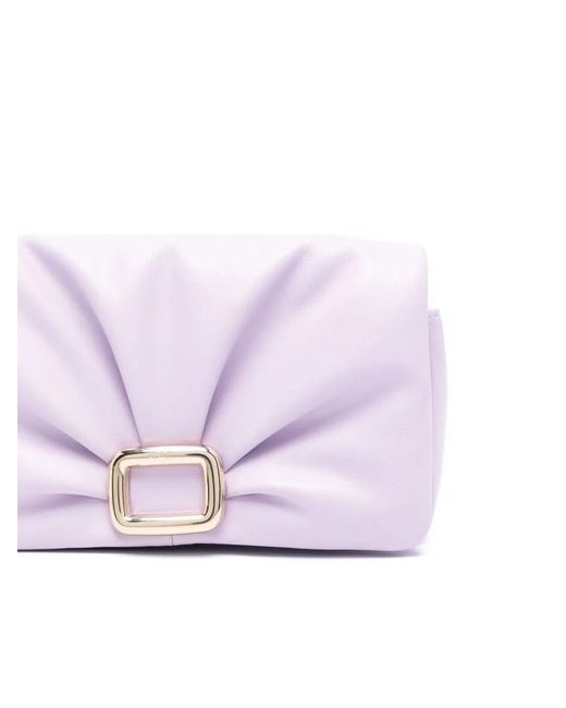 Roger Vivier Purple Viv Choc Me Mini Bag