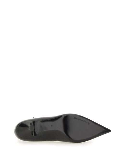 Dolce & Gabbana Black Dolce & Gabbana Leather Heel