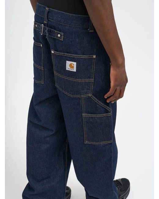 Carhartt Blue Belmont Pant 'Smith' Denim for men