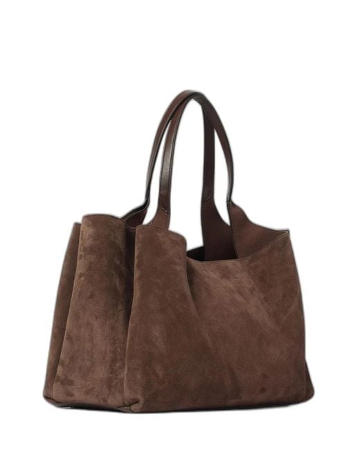 Tod's Brown Apa 2 Manici Media