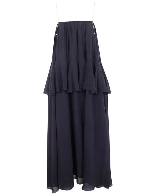 Chloé Black Sleeveless Long Dress