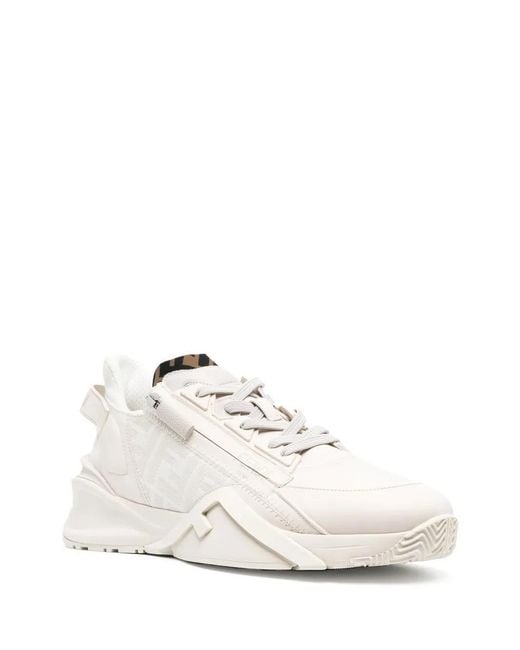 Fendi White Flow Sneaker for men
