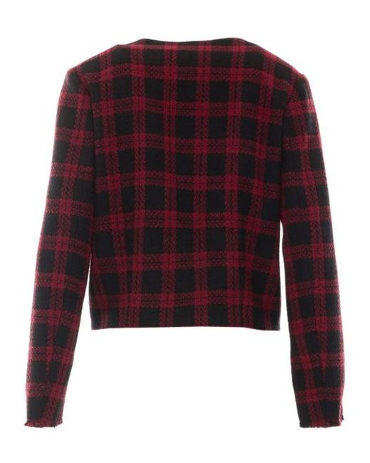 Pinko Red Polyester Jacket