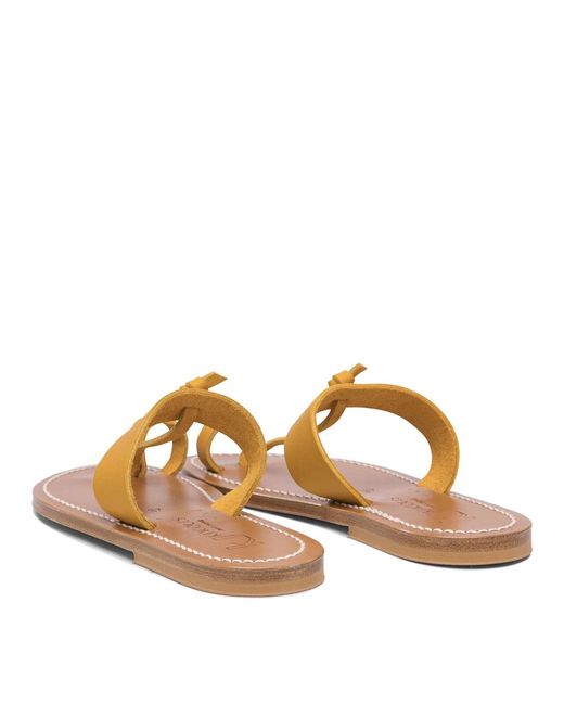 K. Jacques Brown Sandals