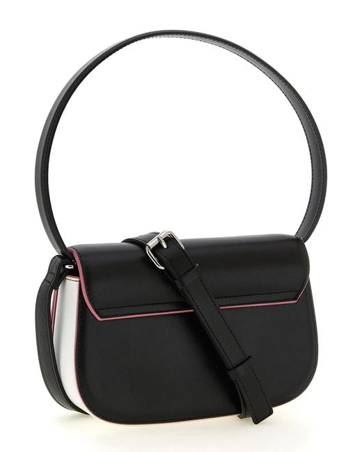 DIESEL Black '1Dr' Shoulder Bag