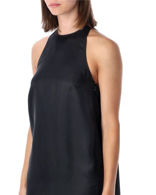 Loulou de Saison Black Bruna Mini Dress